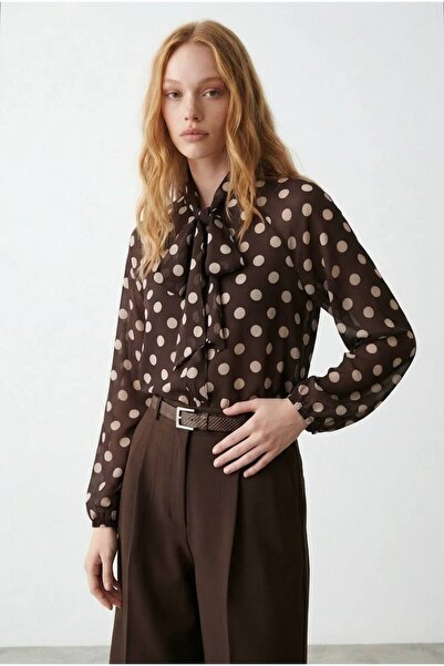 AYZEY Polka Dot Bow Blush