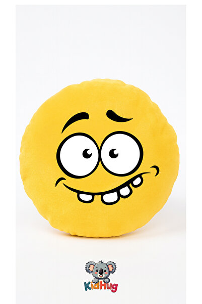 KidHug Emoji Hug Λούτρινο Μαξιλάρι 33 εκ. – Αστείο Δώρο για Φίλο/Φίλη, Μαλακό...