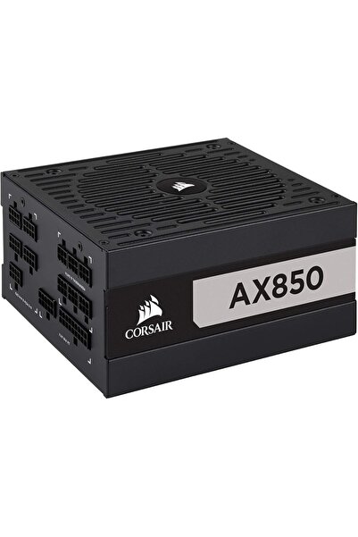 Corsair AX Series, AX850, 850 Watt, 80+ Titanium Certified, Fully Modular Pow...