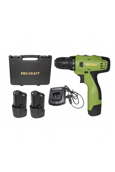 ProCraft Pdr Tools Șurubelniță fără fir ProCraft PA12Pro cu 2 baterii