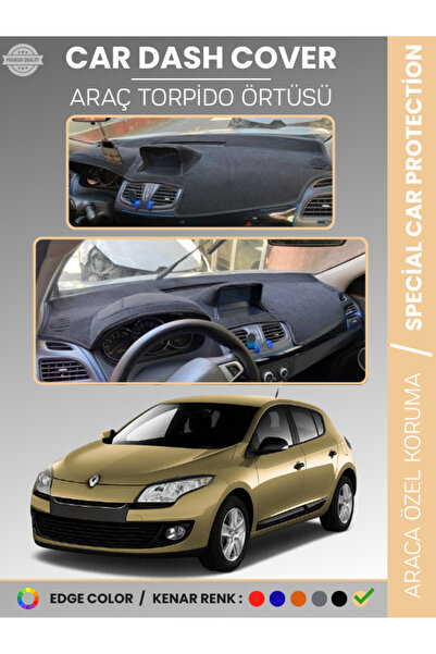 e-biz رينو ميجان 3 مع شاشة كبيرة ونظام ملاحة (2008-2015) غطاء صندوق التروس ال...