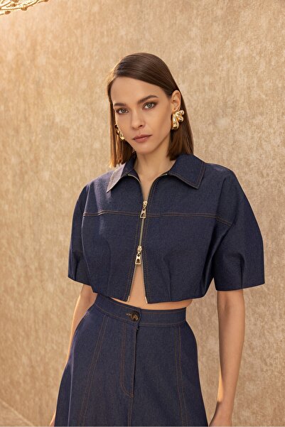 Berr-ın Jachetă scurtă cu fermoar 1119