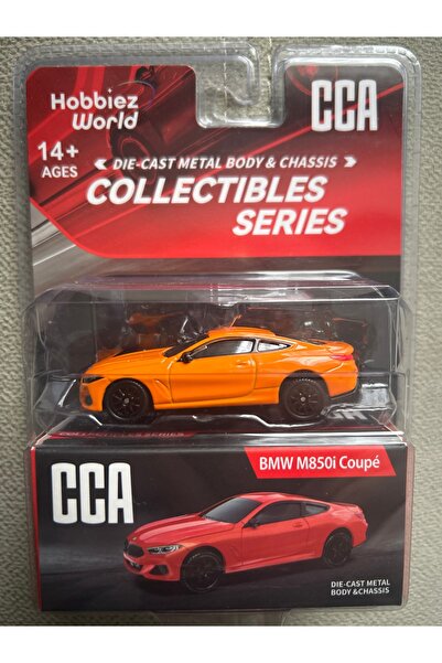 HOT WHEELS HOBBİEZ WORLD COLLECTİBLE SERIES CCA BMW M850İ Coupe turuncu