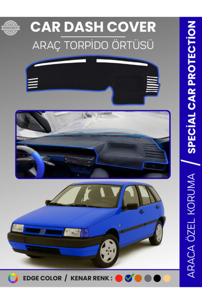 e-biz غطاء لوحة القيادة لسيارة فيات تيبو، متوافق تمامًا مع الموديل التناظري و...