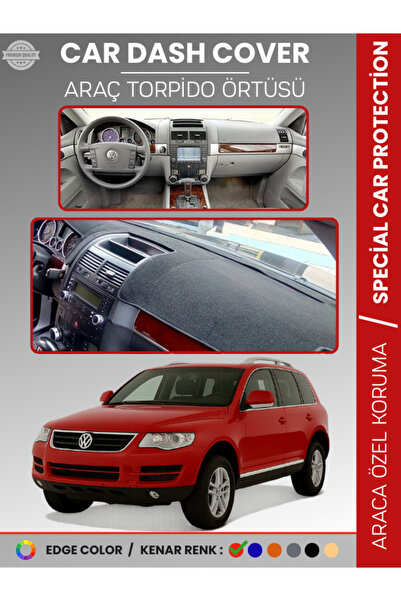 e-biz غطاء لوحة القيادة الأمامية لسيارة فولكس فاجن تواريج (2002-2010) - حماية...