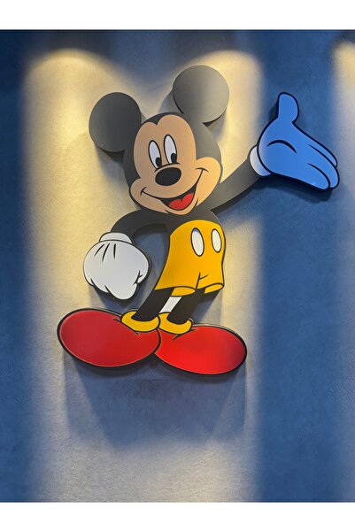 EHA LAZER ديكور حائط على شكل فأر لغرفة الأطفال