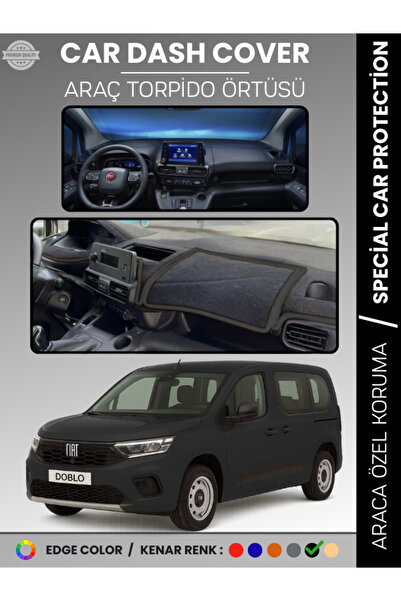 e-biz غطاء صندوق السيارة الأمامي لسيارة فيات دوبلو (2023+) يمنع التصدع ويوفر ...