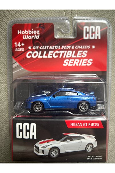 HOT WHEELS HOBBİEZ WORLD COLLECTİBLE SERIES CCA NİSSAN GT-R(R35) Lacivert 1:64