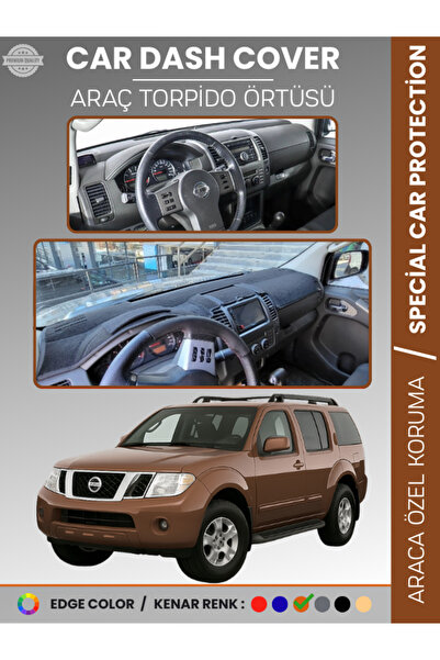 e-biz غطاء لوحة التوربيدو لسيارة نيسان باثفايندر (2005-2014) حماية خاصة ضد ال...