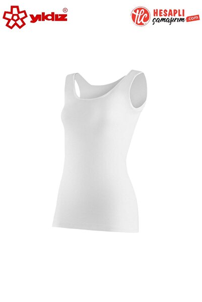 YILDIZ Premium Women's Plus Size 100% Cotton Piece Wide-Strap Piped Stretchab...