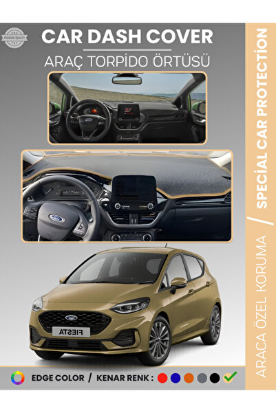 e-biz غطاء صندوق السيارة فورد فييستا (2020+)، غطاء حماية الصندوق الأمامي، ملا...