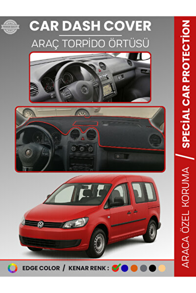 e-biz غطاء صندوق السيارة فولكس فاجن كادي (2004-2015) لحماية الصدر الأمامي، حم...