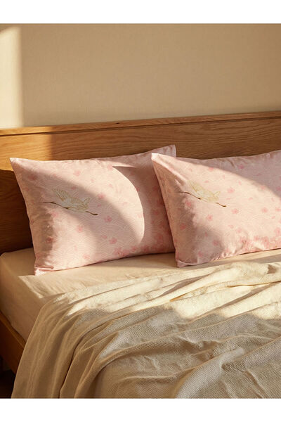 LC Waikiki من متجر فريزن ستور، غطاء وسادة I Floral مكون من قطن قطع، قطعتين مق...