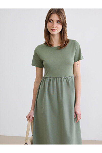 LC Waikiki I Zero Roba Yaka Waist-Fitted Dress from Freezen Store