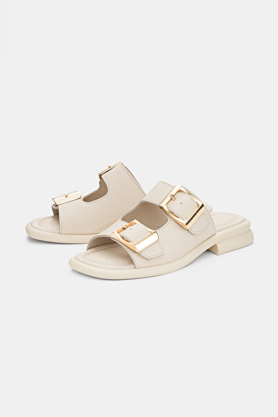 selin shoes Жіночі капці Orlise з натуральної шкіри з регульованою шириною та...