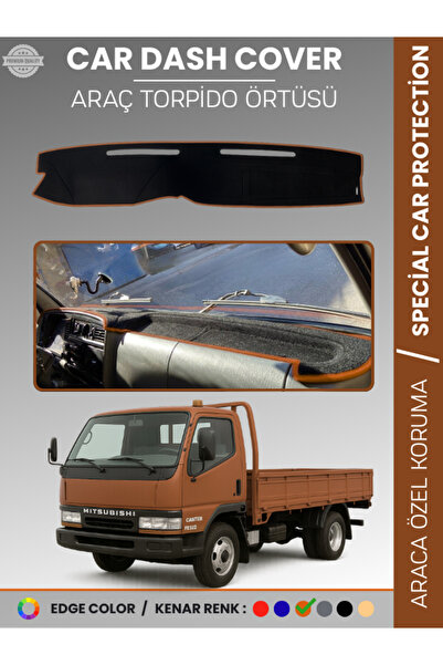 e-biz غطاء لوحة القيادة لسيارة ميتسوبيشي فوسو كانتر (1998-2006) عالي الجودة ل...