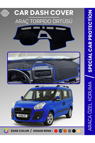 e-biz غطاء صندوق السيارة لسيارة فيات دوبلو D3 (2013-2015) بدون وسائد هوائية، ...