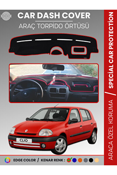 e-biz Renault Clio 2 Airbagsiz (2001-2012) Dashboard Cover Front Chest Protec...