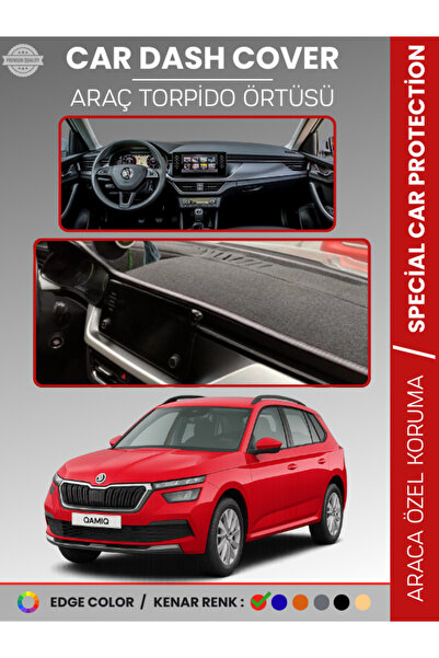 e-biz غطاء صندوق التروس الأمامي لسيارة SKODA KAMIQ (2019-2024) سجاد حماية لصن...