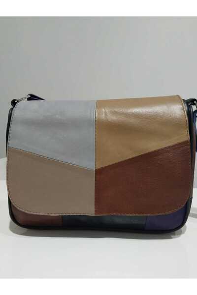 atter حقيبة نسائية من الجلد الطبيعي (25 سم × 20 سم)