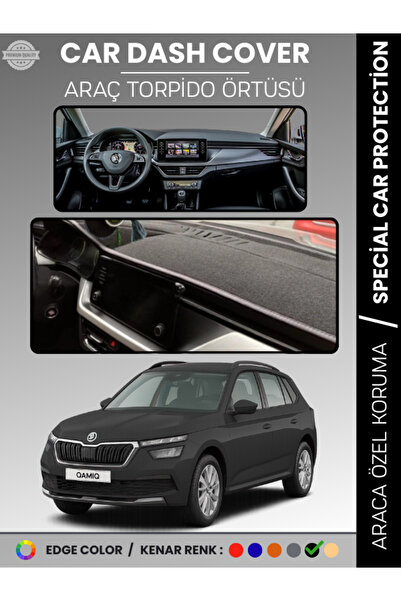 e-biz غطاء صندوق التروس الأمامي لسيارة SKODA KAMIQ (2019-2024) سجاد حماية لصن...