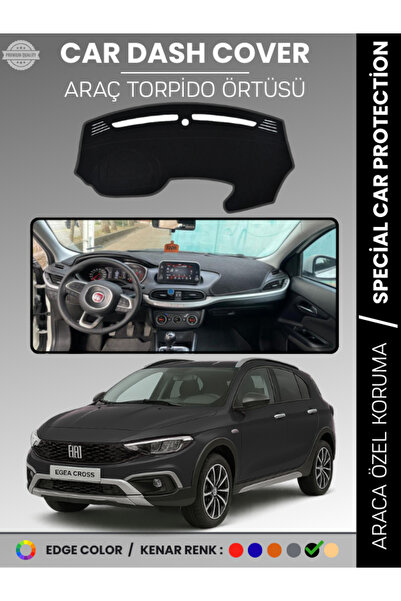 e-biz غطاء صندوق السيارة الأمامي لسيارة فيات إيجيا كروس (2020+) مع شاشة حماية...