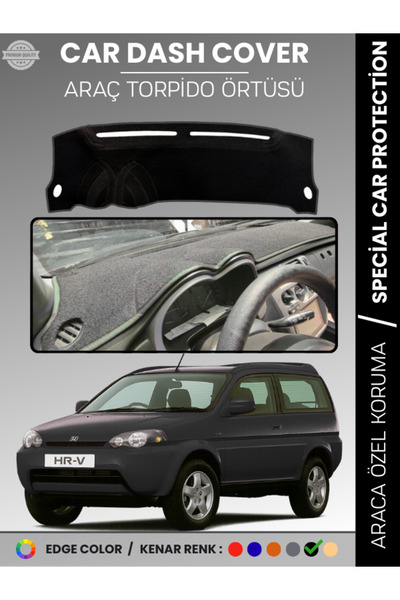 e-biz غطاء لوحة القيادة لهوندا HR-V (1998-2005) - حماية كاملة للوحة القيادة ت...