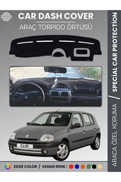 e-biz Renault Clio 2 Airbagsiz (2001-2012) Dashboard Cover Front Chest Protec...