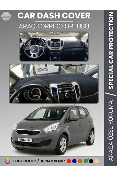 e-biz غطاء لوحة التروس الأمامية لسيارة كيا فينجا (2009-2011) H سجاد حماية لوح...