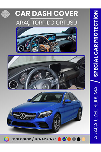 e-biz Mercedes C-Class W205 (2014-2020) Dashboard Cover Premium Quality Dashb...