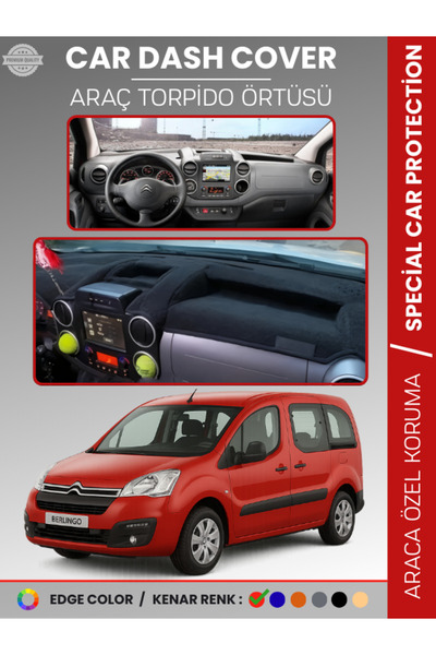 e-biz غطاء صندوق السيارة الأمامي لسيارة سيتروين بيرلينجو (2015-2020) يمنع الت...