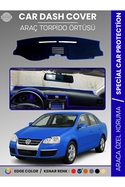 e-biz غطاء لوحة القيادة لسيارة فولكس فاجن جيتا (2007-2011) لحماية الصدر الأما...