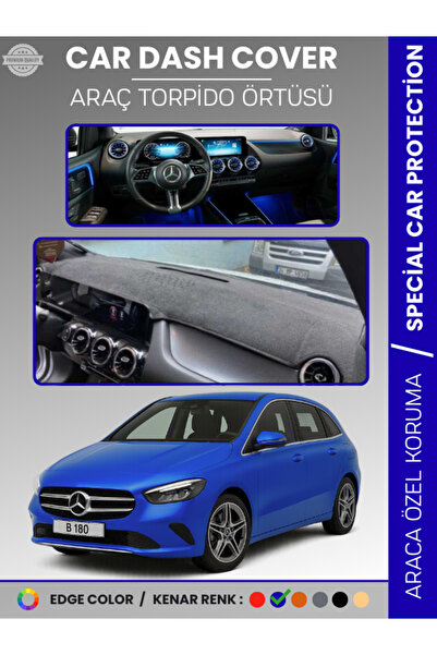 e-biz غطاء لوحة القيادة لسيارة مرسيدس B-CLASS W247 (2019-2023) عالي الجودة لح...