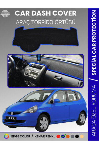 e-biz غطاء لوحة القيادة لهوندا جاز (2002-2007) - حماية كاملة للوحة القيادة تم...