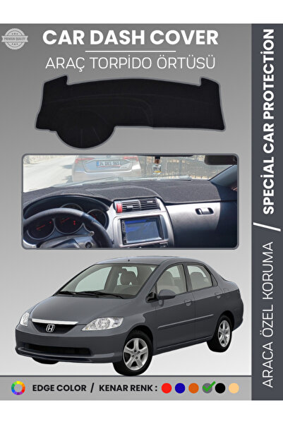 e-biz غطاء لوحة التحكم الأمامية لسيارة هوندا سيتي (2002-2007) - حماية كاملة ل...