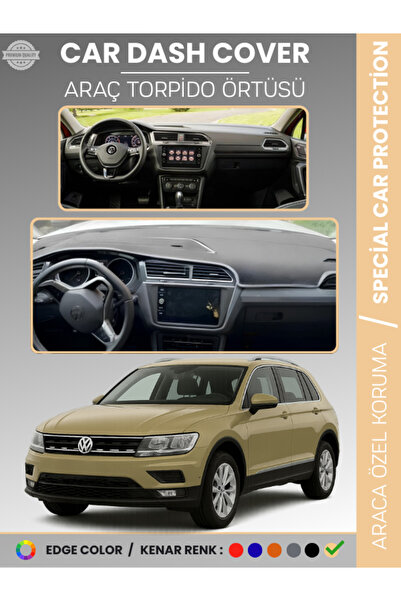 e-biz Volkswagen Tiguan (2016-2023) Dashboard Cover Front Chest Protection Da...