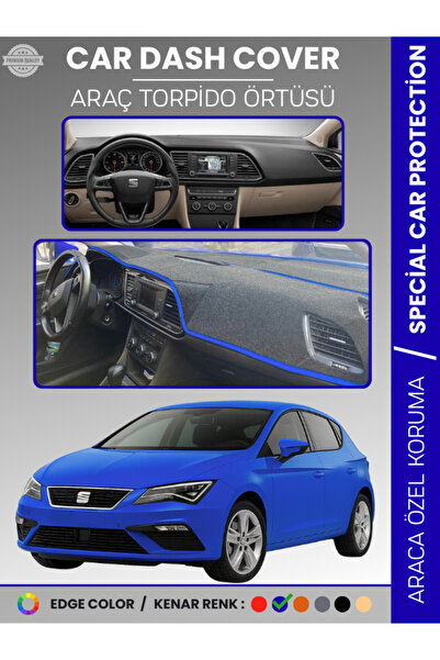 e-biz غطاء صندوق السيارة SEAT LEON (2013-2020) أمامي سجاد لحماية صندوق السيار...