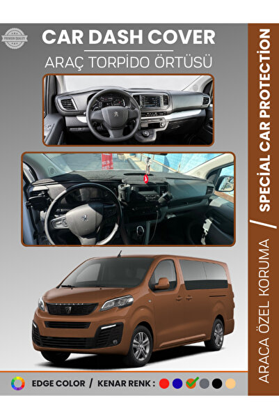 e-biz PEUGEOT TRAVELER (2016-2023) غطاء لوحة التحكم لحماية التوربيدو، حماية ك...