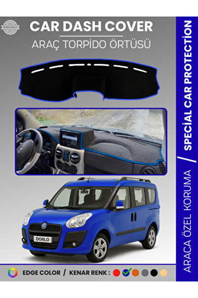 e-biz غطاء صندوق السيارة الأمامي لحماية الصدر لسيارة فيات دوبلو (2008-2013) م...