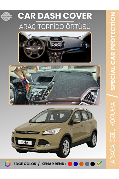 e-biz Ford Kuga (2013-2015) Dashboard Cover Front Chest Protection Dashboard ...