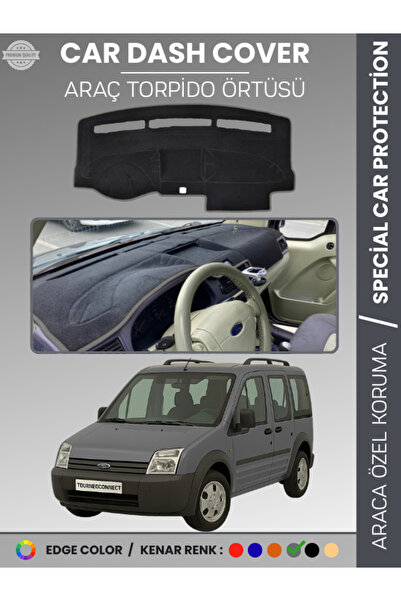 e-biz غطاء لوحة القيادة لسيارة فورد تورنيو كونكت (2002-2008) يحمي لوحة القياد...