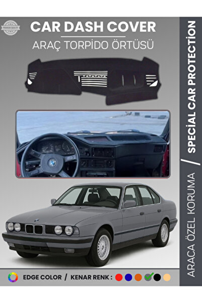e-biz غطاء لوحة التوربيدو لسيارة BMW E34 5 SERIES (1988-1996) يحمي لوحة التور...