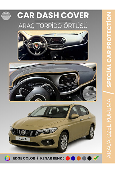 e-biz غطاء صندوق السيارة الأمامي لسيارة فيات إيجيا بدون شاشة (2007-2021) - حم...