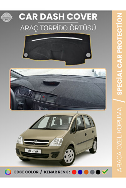 e-biz غطاء لوحة التحكم الأمامية لسيارة أوبل ميريفا أ (2003-2010) مع حماية كام...