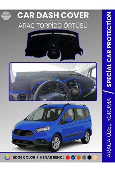 e-biz غطاء صندوق السيارة فورد كوريير (2020+)، غطاء حماية صندوق السيارة الأمام...