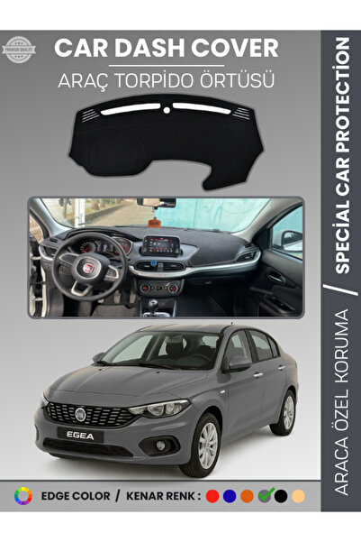 e-biz غطاء توربيدو أمامي لحماية الصدر لسيارة فيات إيجيا (2019-2020) مع شاشة، ...