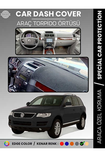 e-biz غطاء لوحة القيادة الأمامية لسيارة فولكس فاجن تواريج (2002-2010) - حماية...