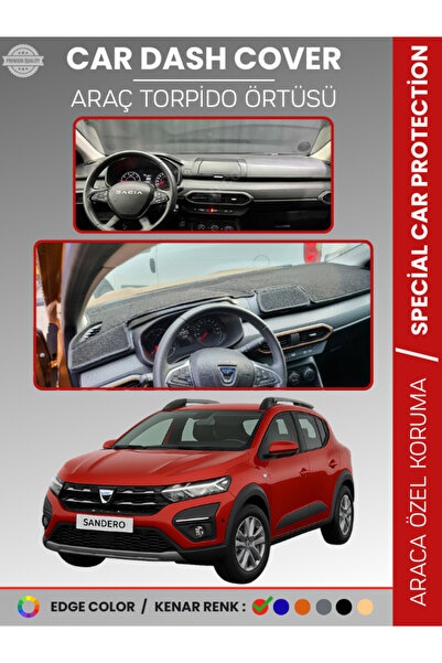 e-biz غطاء صندوق السيارة الأمامي لسيارة داسيا سانديرو بدون شاشة (2021-2024) ح...