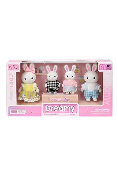 Bay Dreamy Mini Tavşan-tavşan Ailesi Seti ORJİNAL OYUNCAK