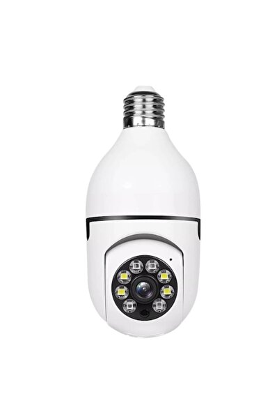 COBI SMART® Bdday Bulb Camera, 1080P, 2.4GHz WiFi, 360 degrees, white